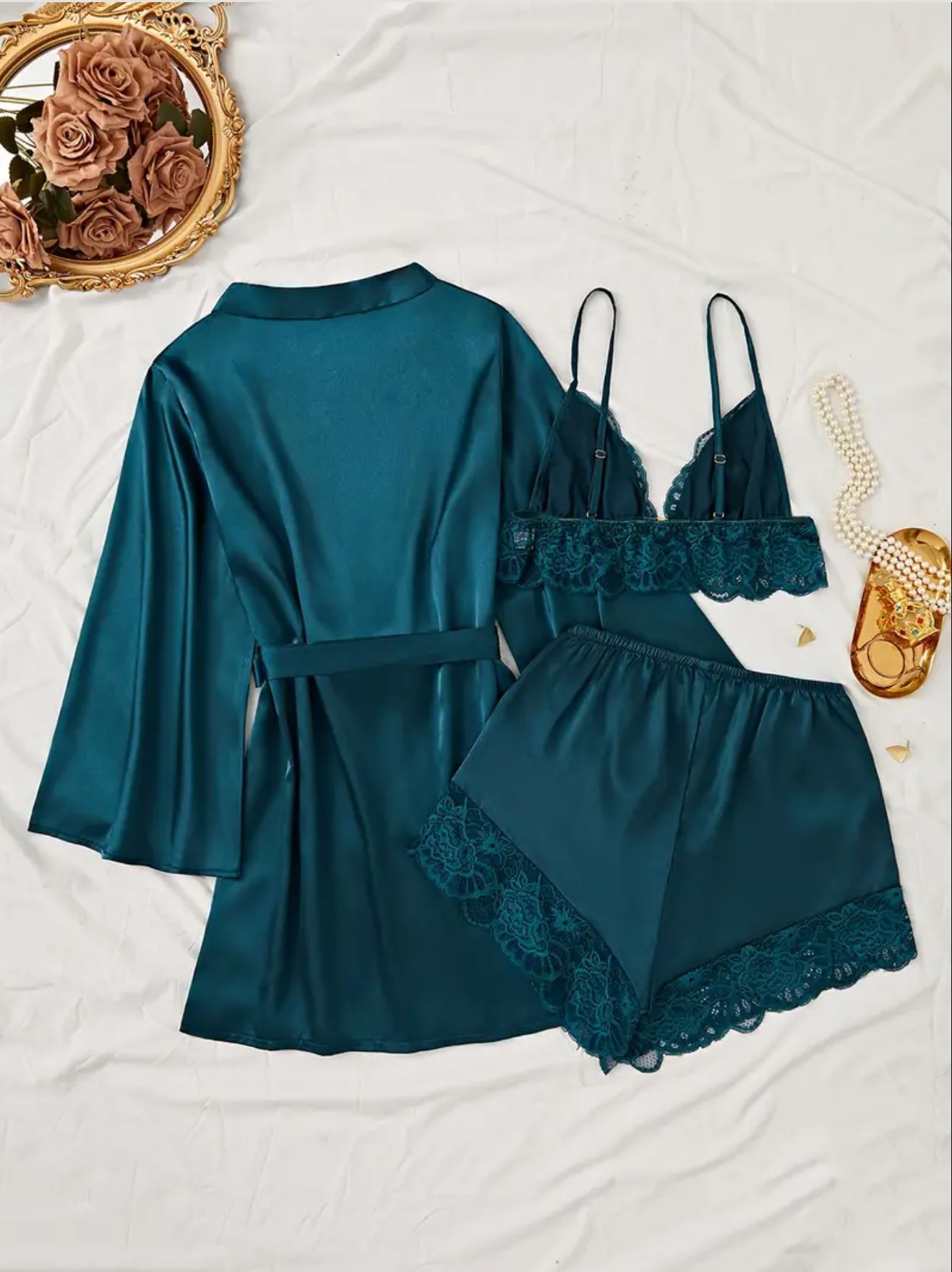 Conjunto De Pijama De Cetim Com Renda3.JPG